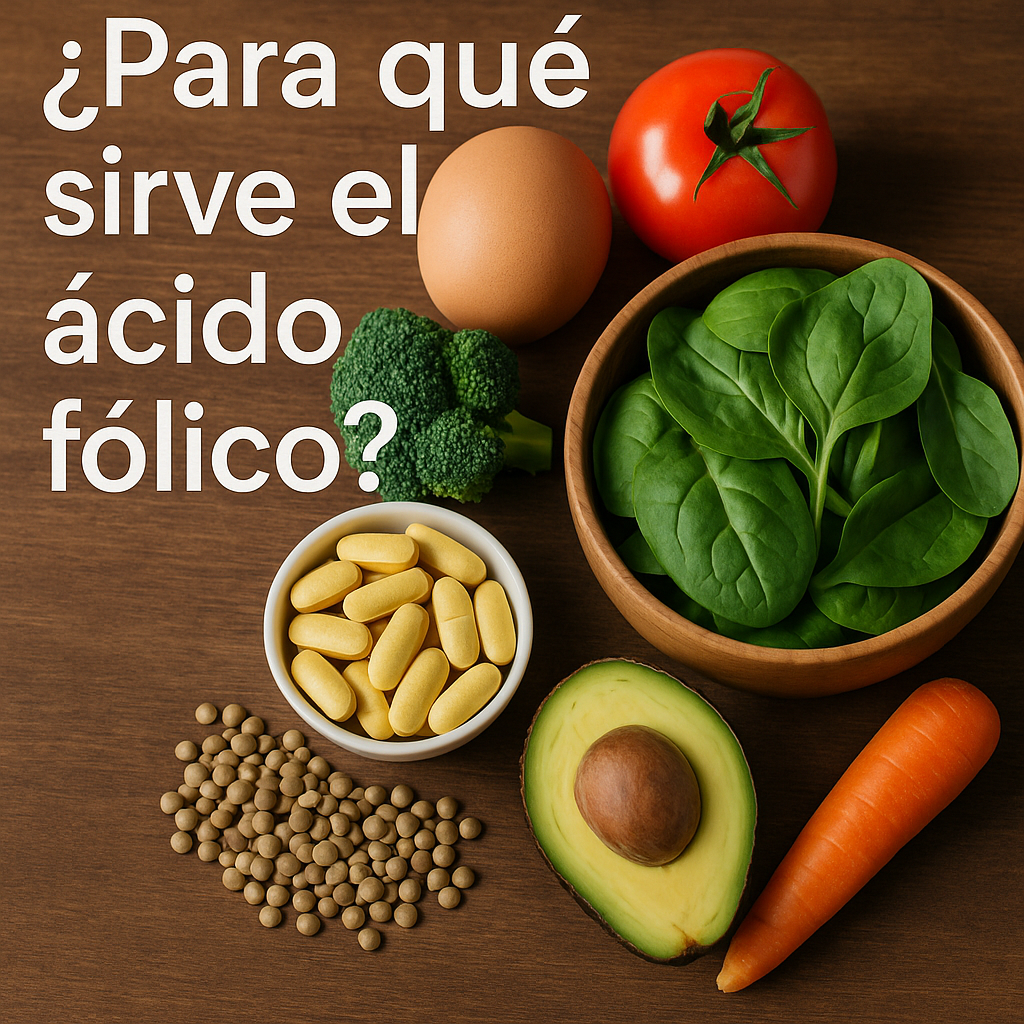 ¿Para qué sirve el ácido fólico?